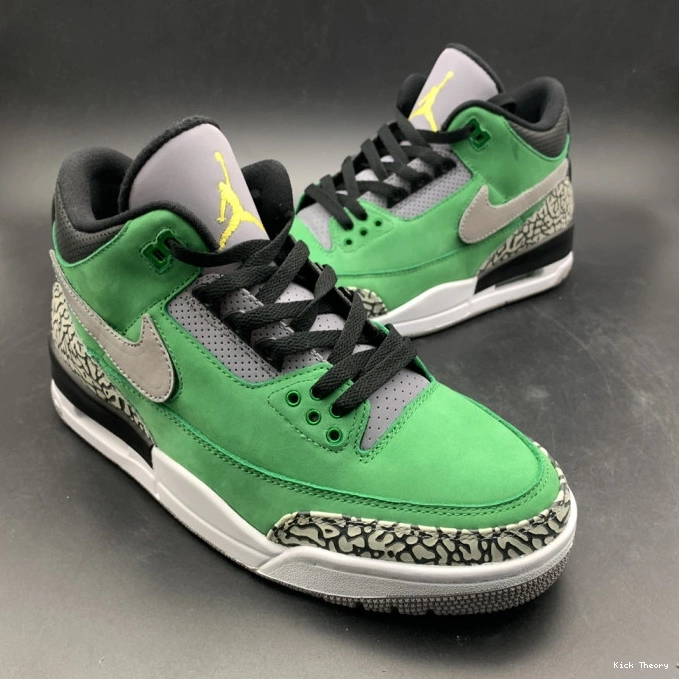 Kick Theory AJ3 Oregon Retro Air Tinker shoes Ducks Jordan PE 867493 3 0724